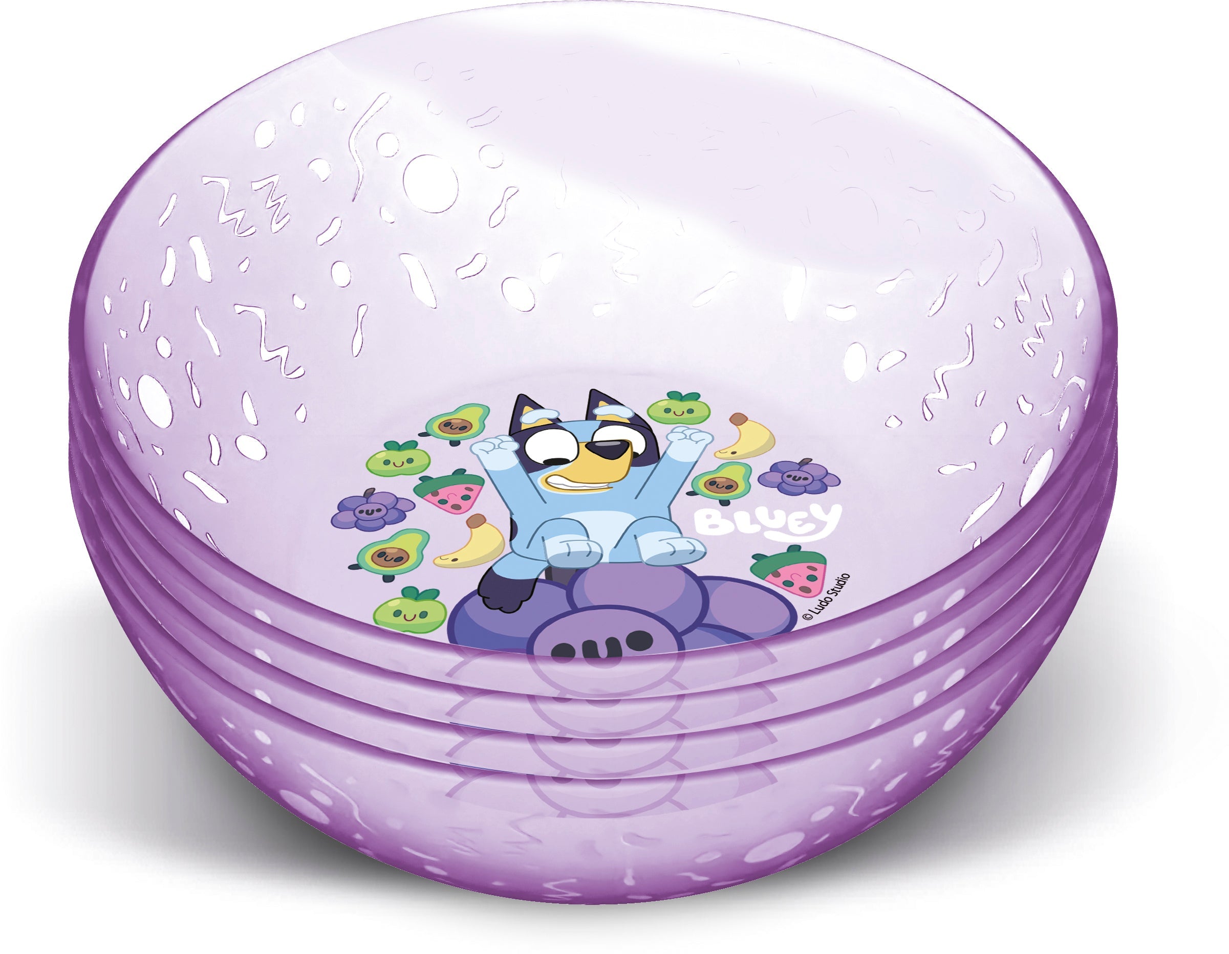 Platos PP Set de 4 Unidades Bluey