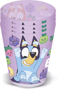 Vasos PP Set de 4 Unidades 285 ml Bluey