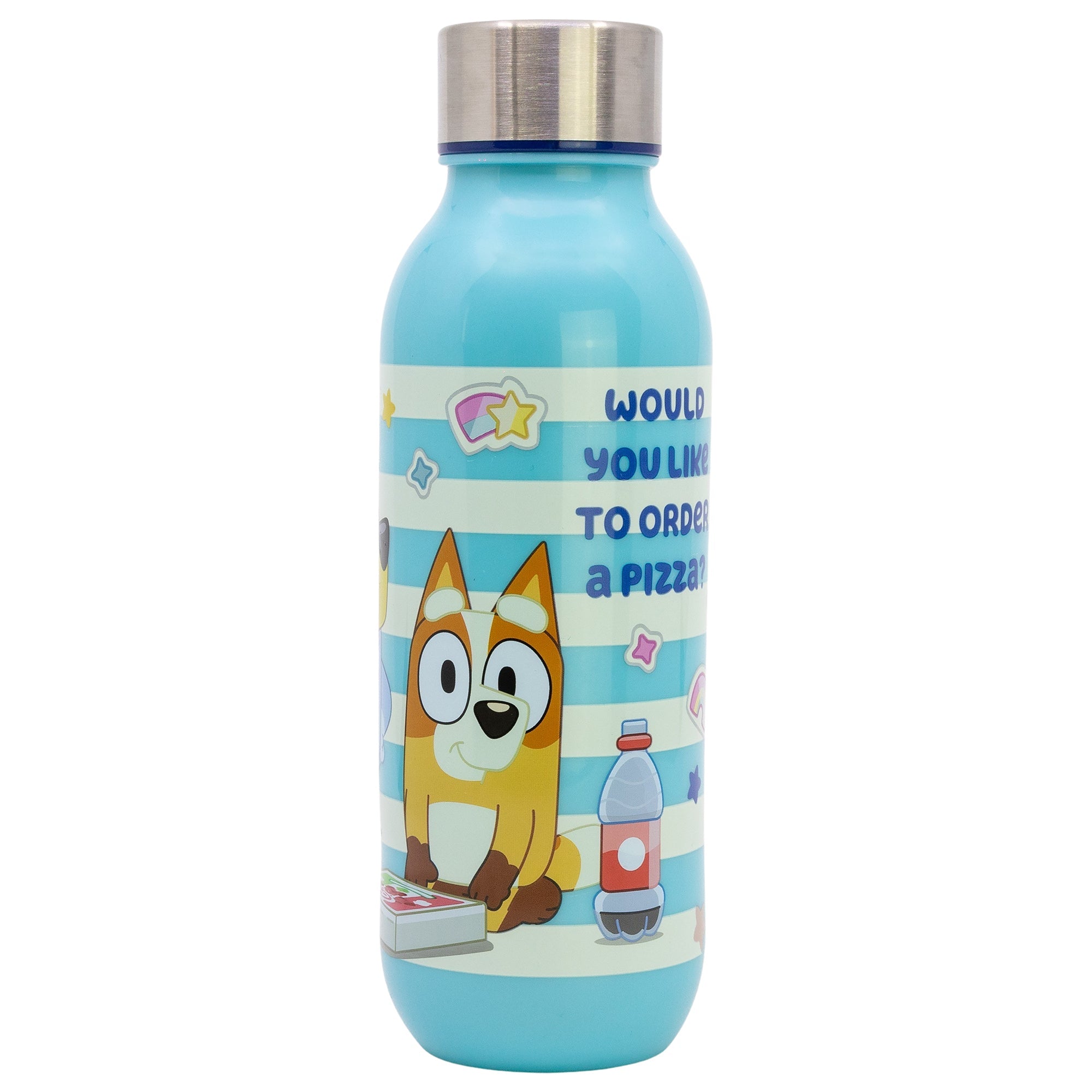 Stor Discovery Large PP Bottle 640 ml Bluey