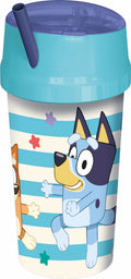 Stor Asker Snack Tumbler 465 ml Bluey