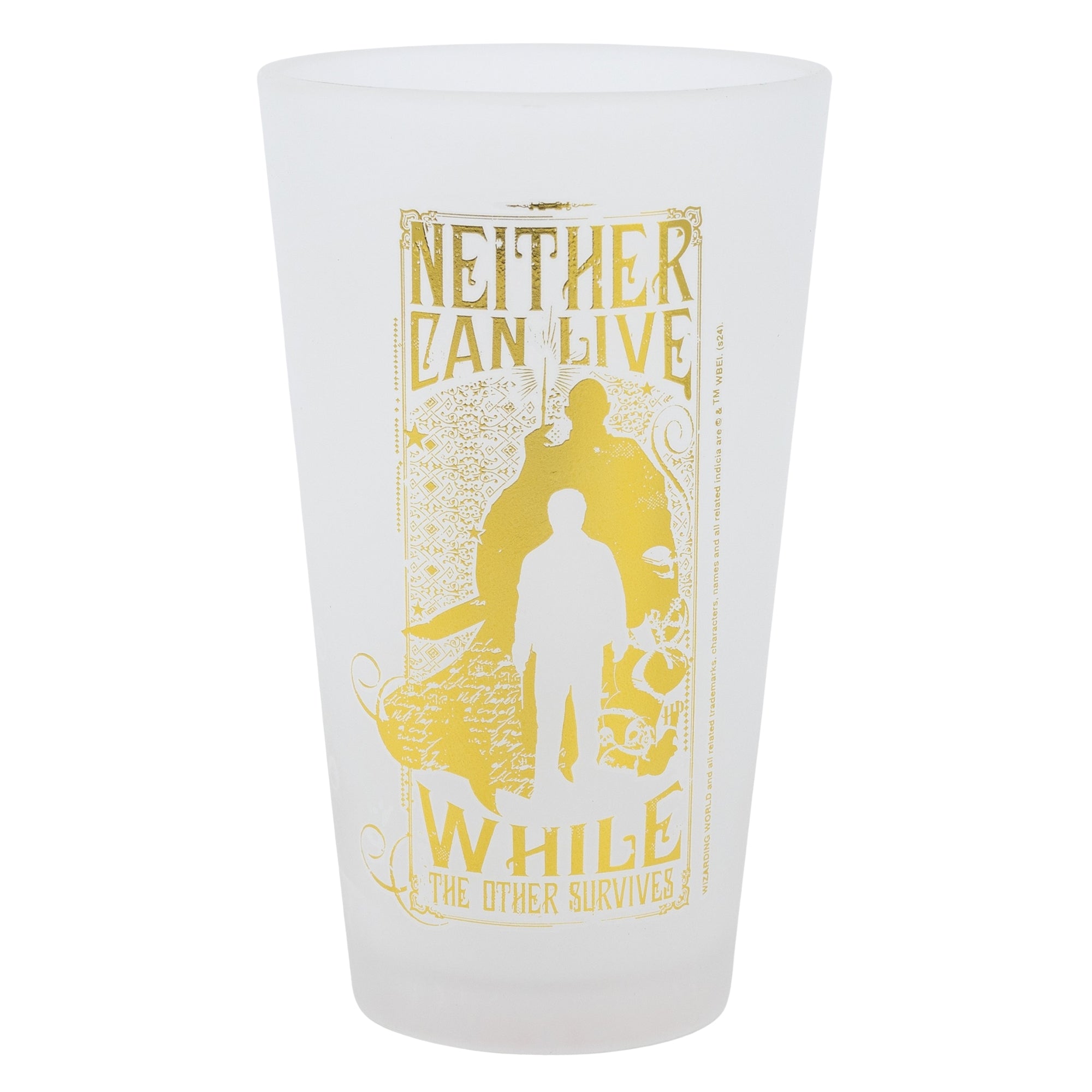 Set de Vasos Harry Potter Golden Magic 490ml x2 Cristal