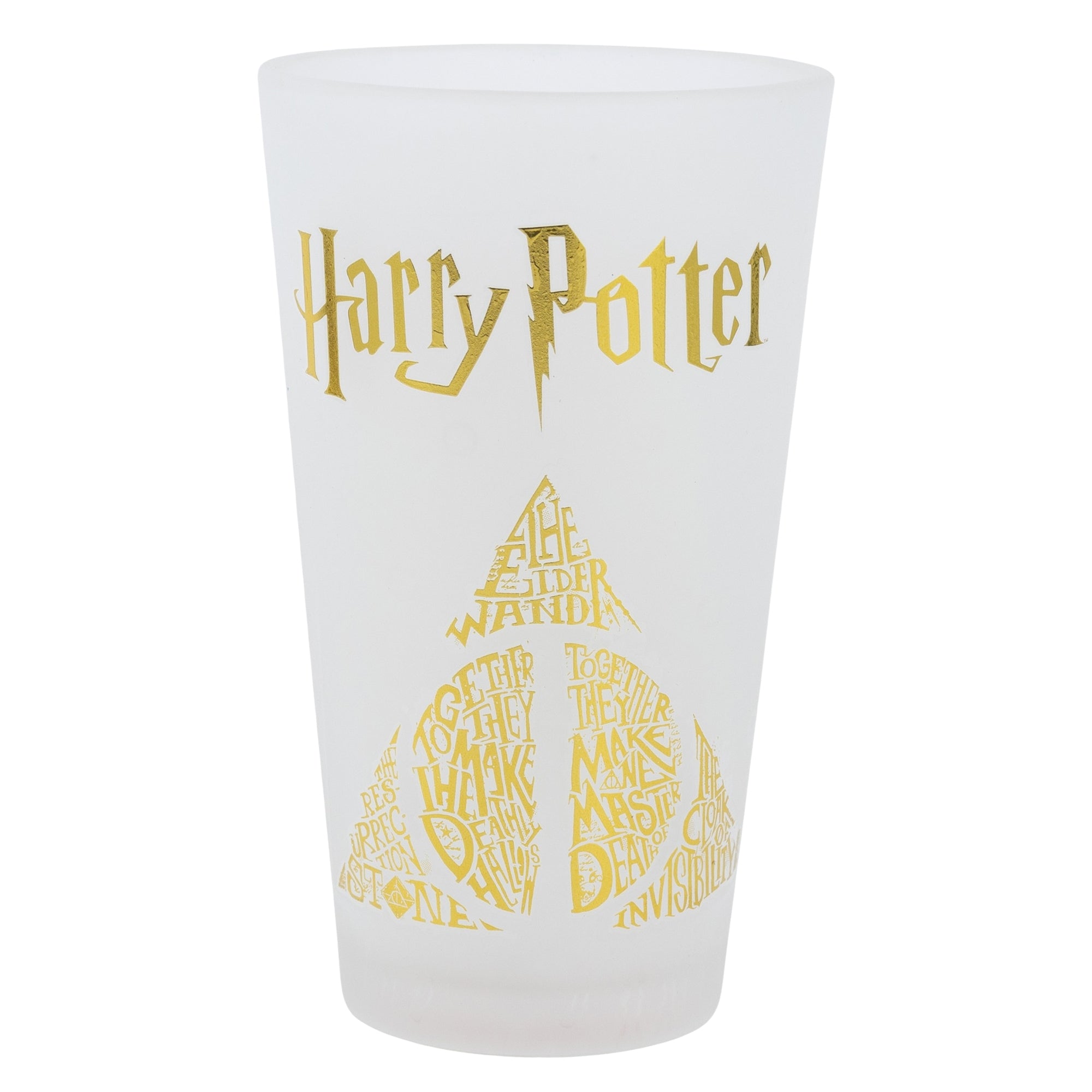 Set de Vasos Harry Potter Golden Magic 490ml x2 Cristal