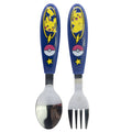 Stor Set de Cubiertos Metálicos Elípticos 2 Piezas Pokémon Blue Team