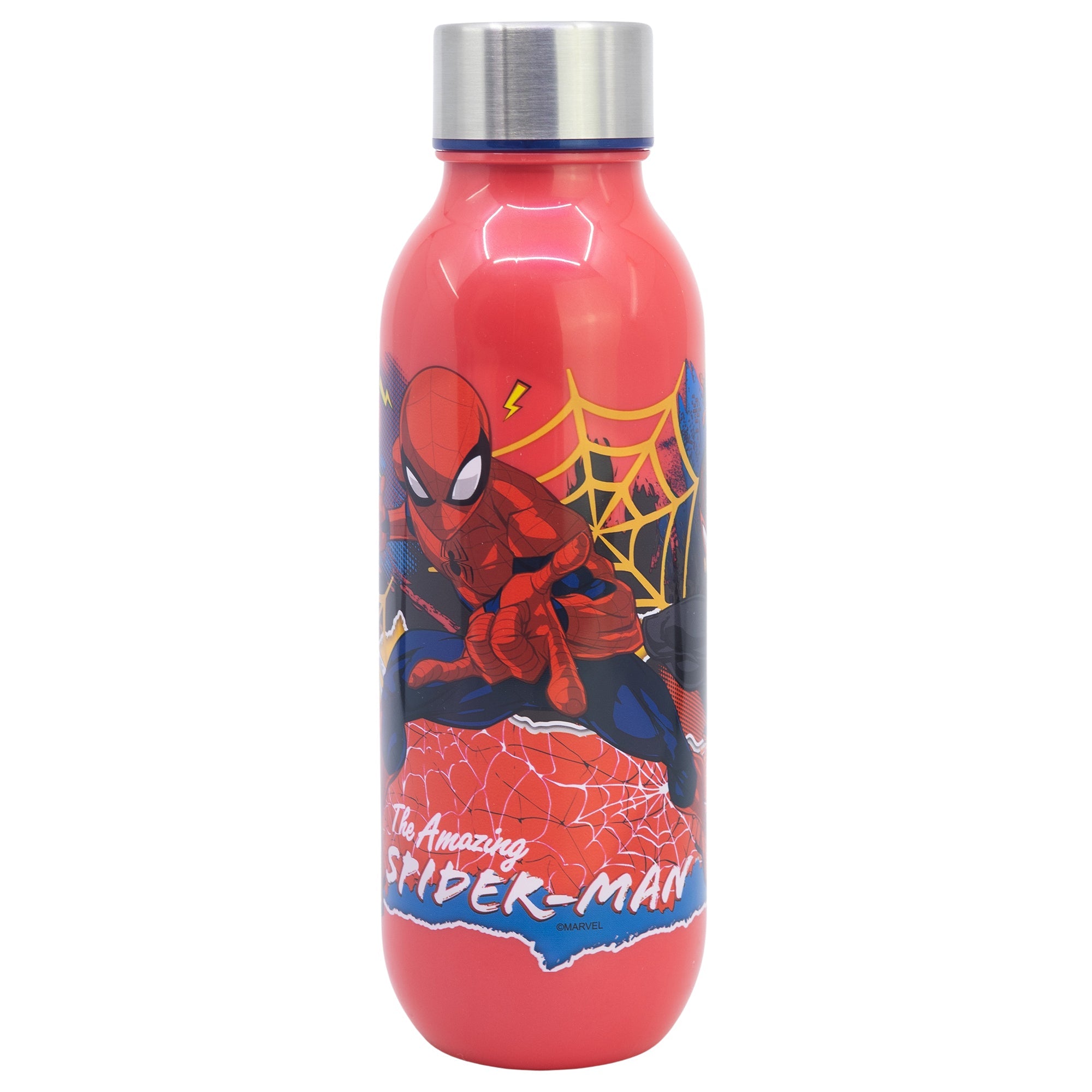 Stor Discovery Large PP Bottle 640 ml Spiderman