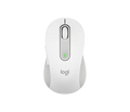 Mouse Logitech Signature M650 Silent Large Wireless Bluetooth Color White