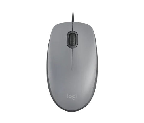 Mouse Logitech M110 Silent Óptico USB Color Silver
