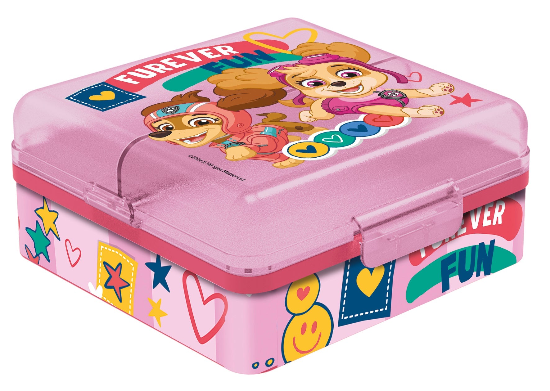 Sandwichera Cuadrada Multi Paw Patrol Girl