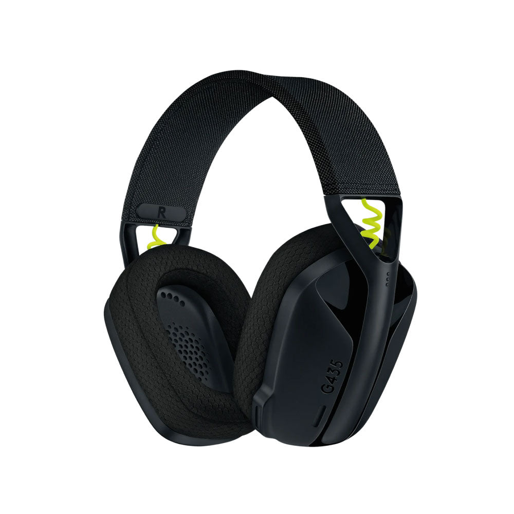 Audífono con Micrófono Logitech G435 Bluetooth Lightspeed Color Black