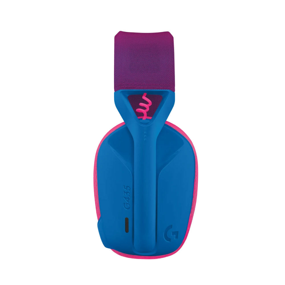 Audífono con Micrófono Logitech G435 Bluetooth Lightspeed Color Blue