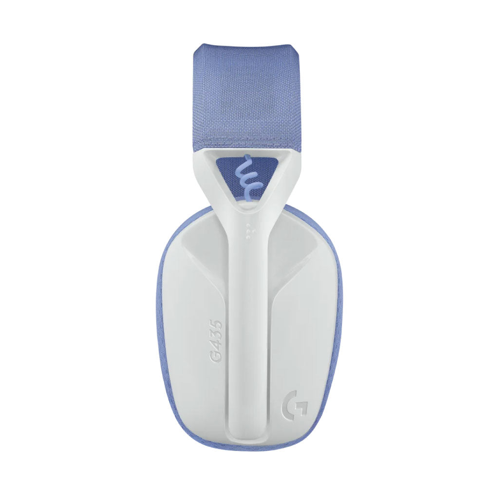Audífono con Micrófono Logitech G435 Bluetooth Lightspeed Color White