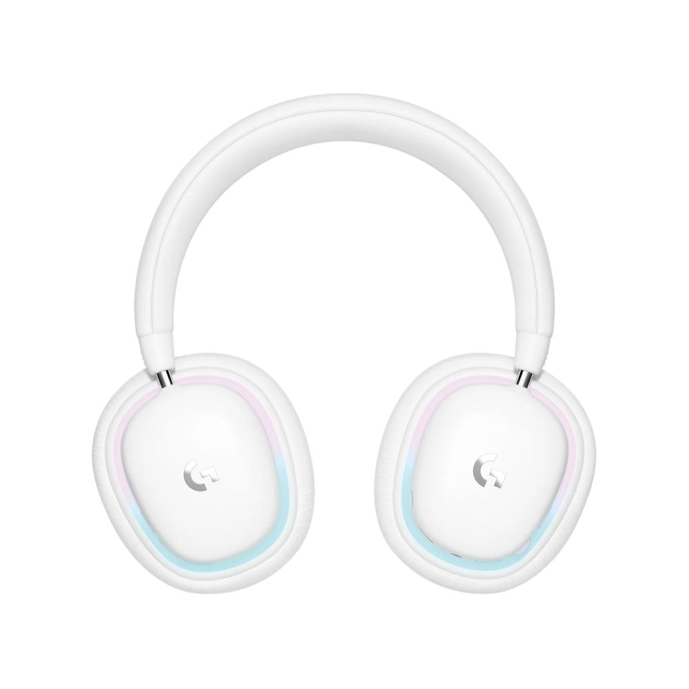 Audífono con Micrófono Logitech G735 Lightspeed Bluetooth RGB Color White Aurora Collection