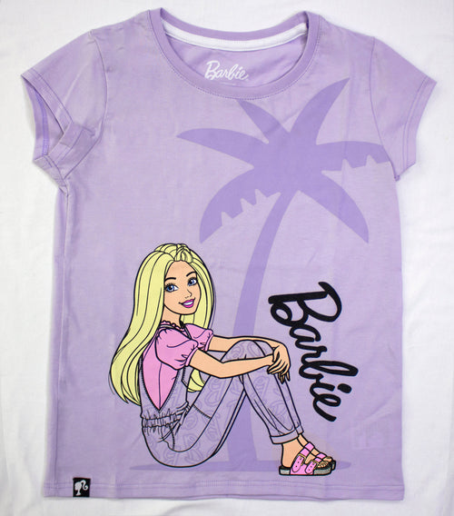 Polo Básico MC Barbie Lila