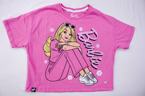 Polo Moda MC Barbie Chicle