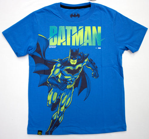 Polo Básico Manga Corta Batman Color Azul