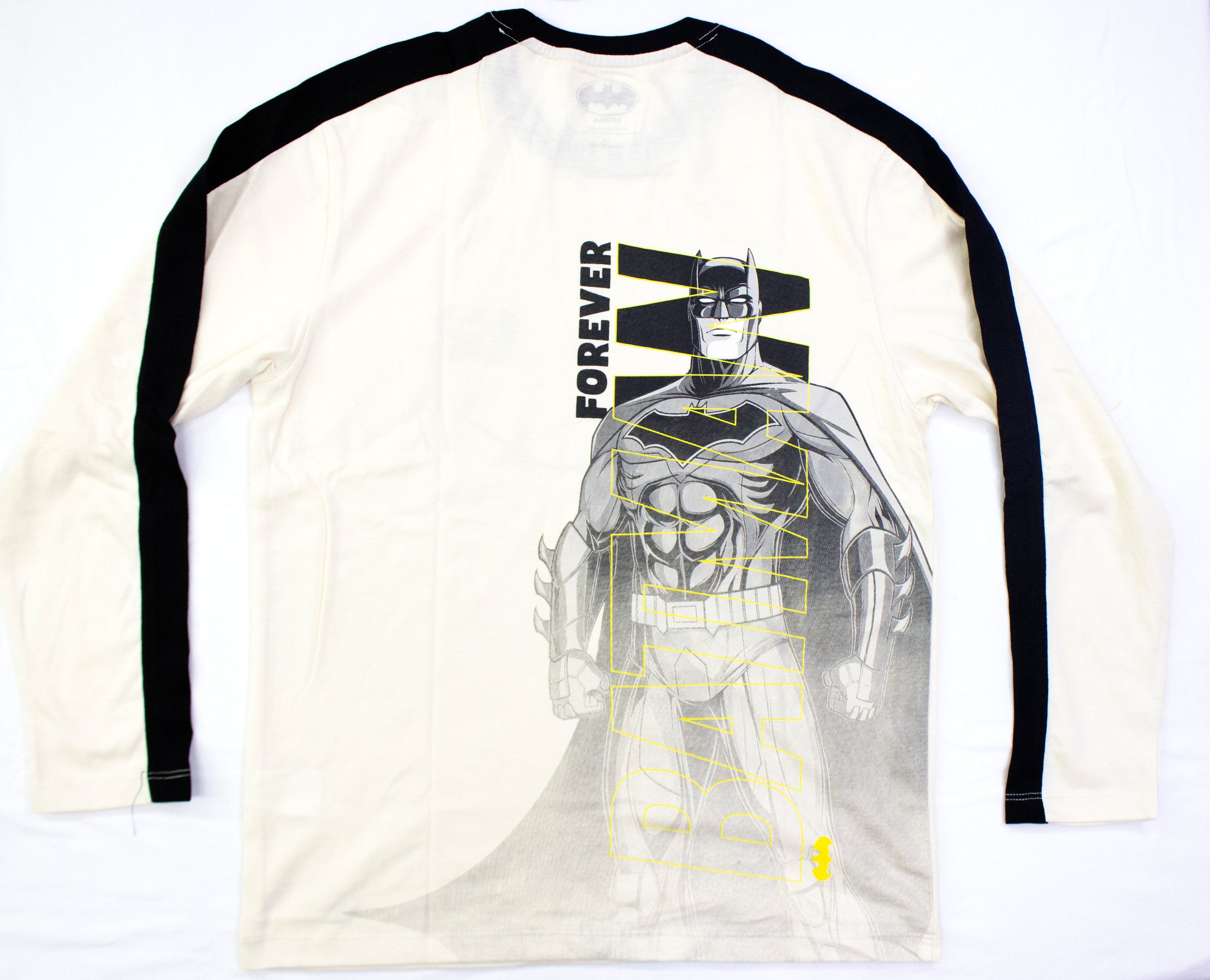 Polo Moda Manga Corta Batman Color Crema