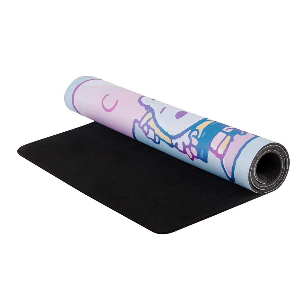 Mouse pad desk Snoopy celeste
