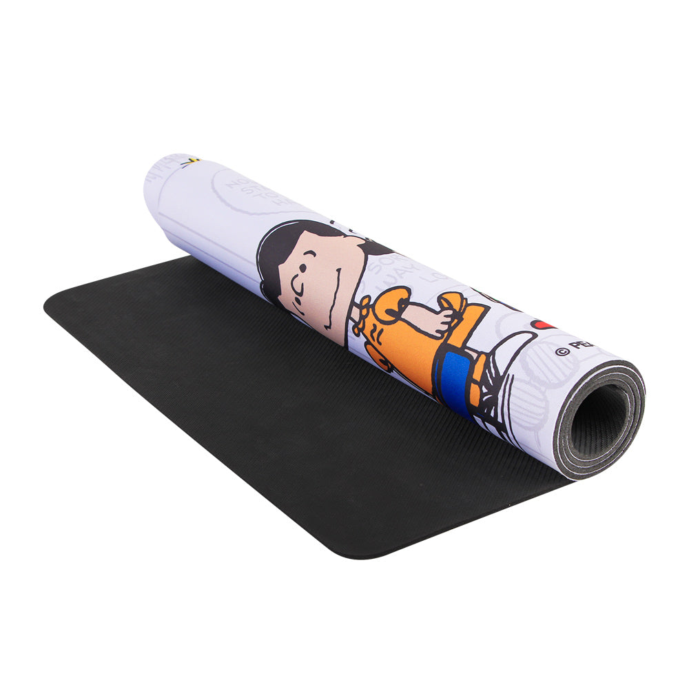 Mouse pad desk Snoopy gris