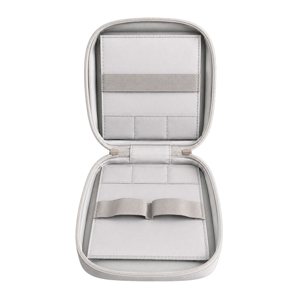 Estuche de cable Snoopy gris
