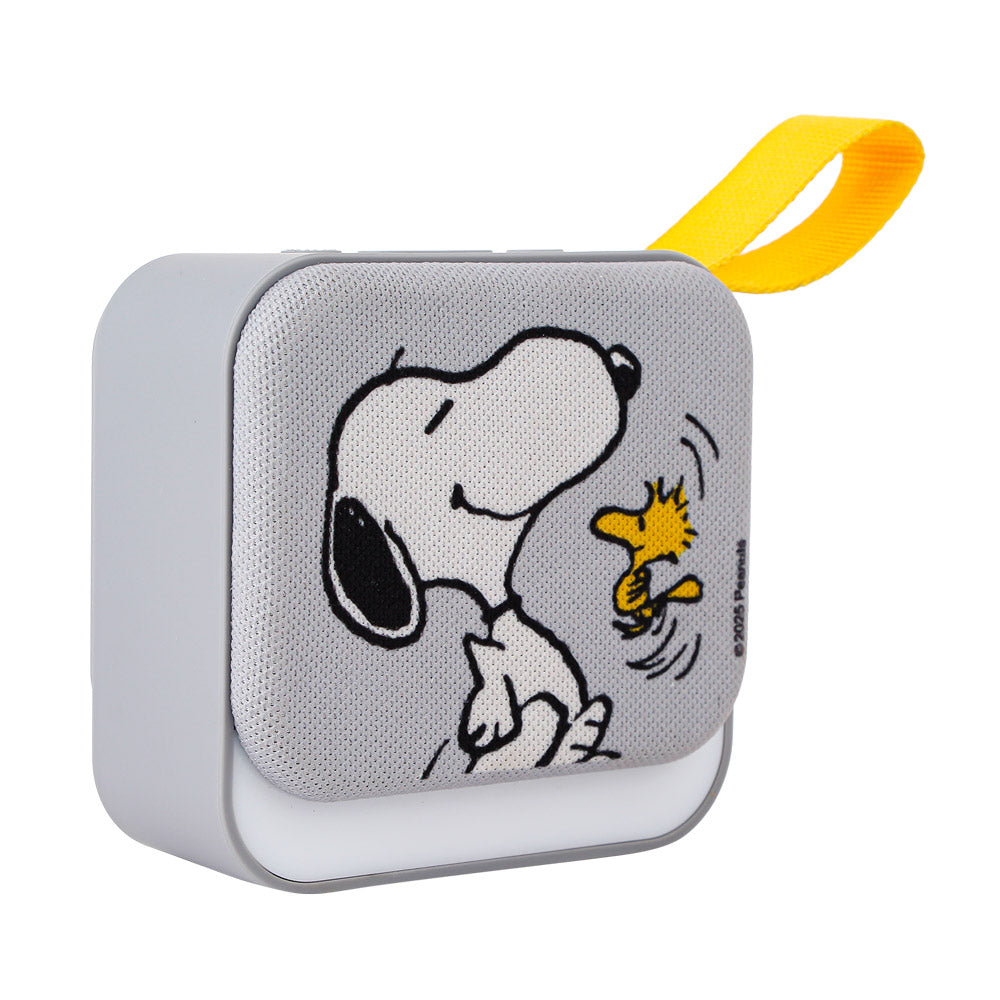 Parlante Snoopy gris