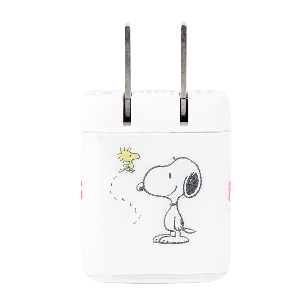 Cargador tipo C/USB Snoopy