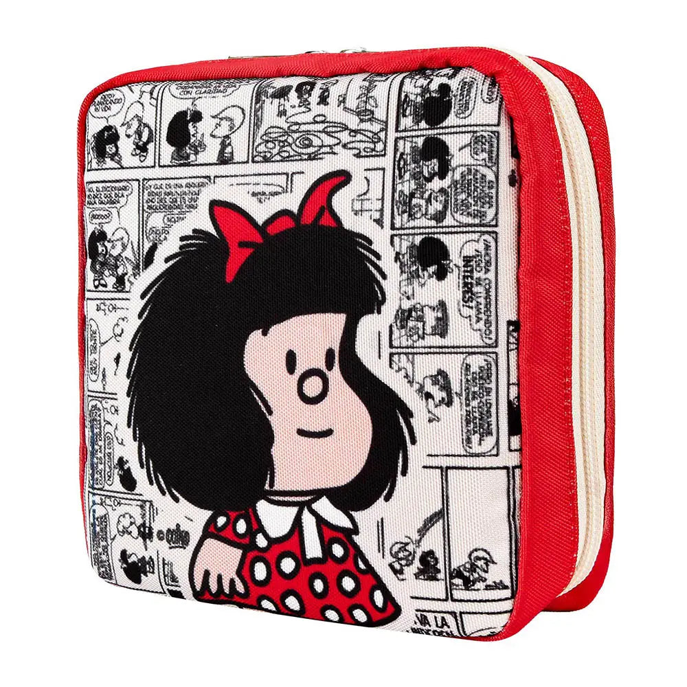 Estuche de cable Mafalda gris