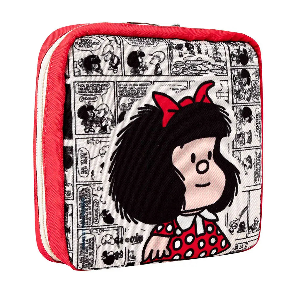 Estuche de cable Mafalda gris