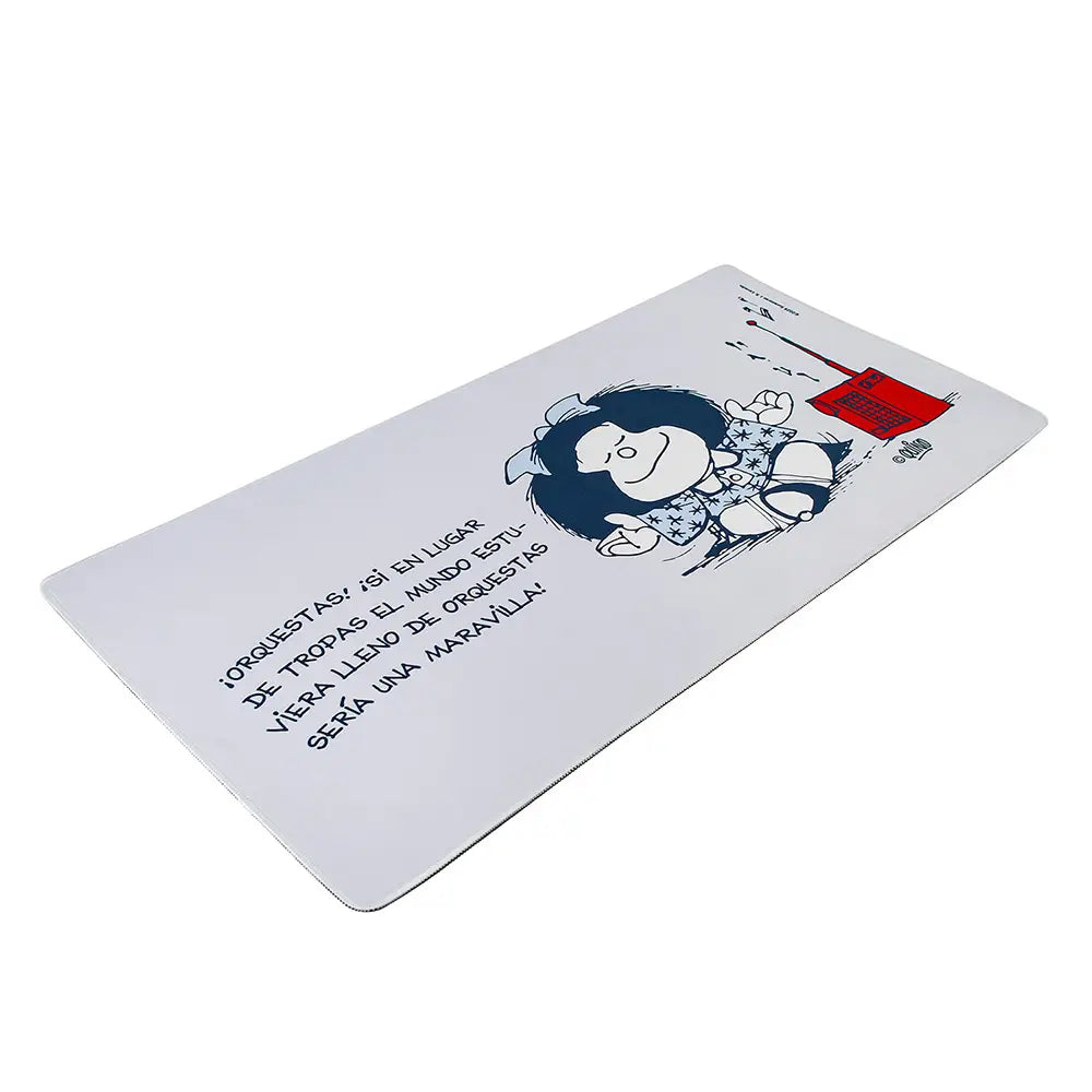 Mouse pad desk Mafalda celeste