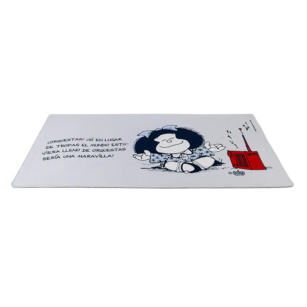 Mouse pad desk Mafalda celeste