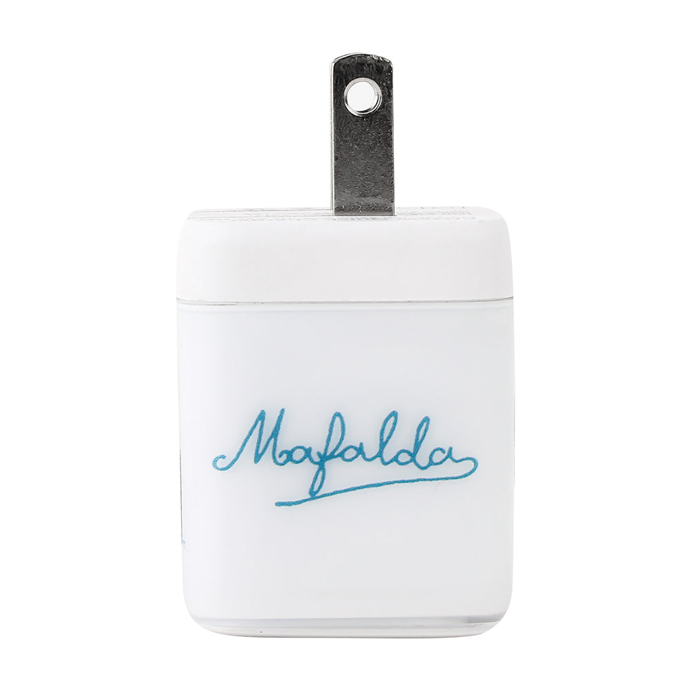 Cargador tipo C/USB Mafalda