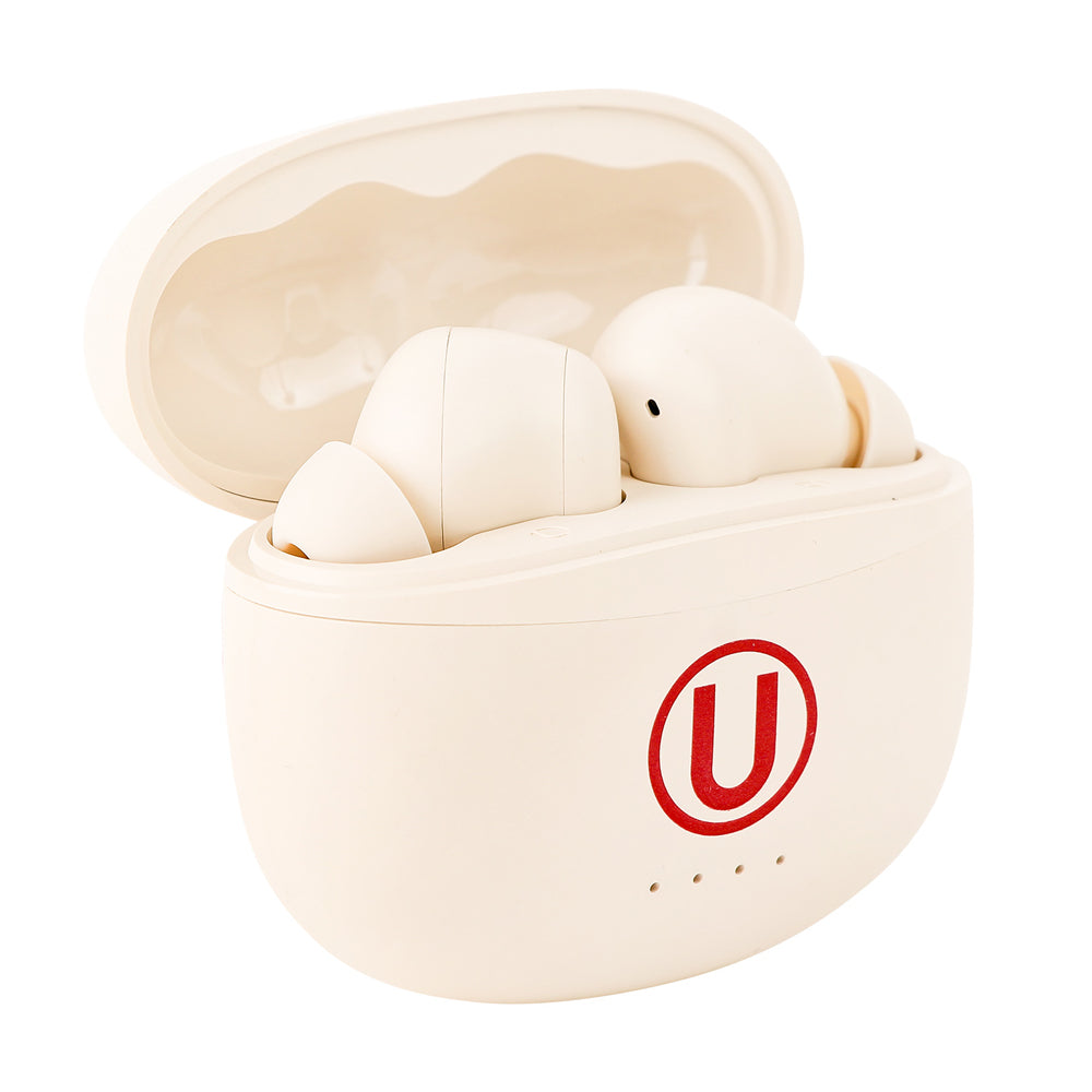 Auricular Universitario crema