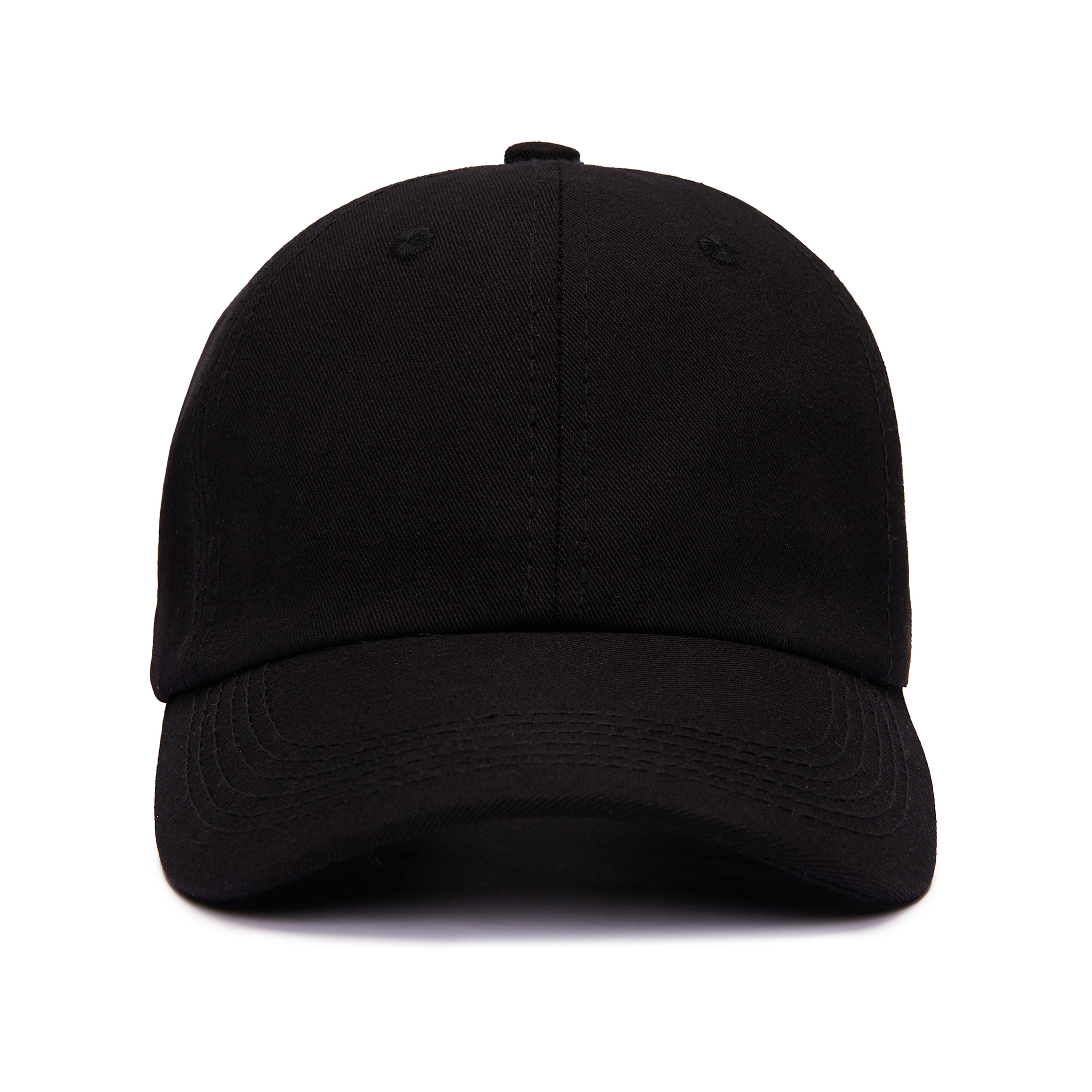 Gorra Soft Black de Algodón Pima