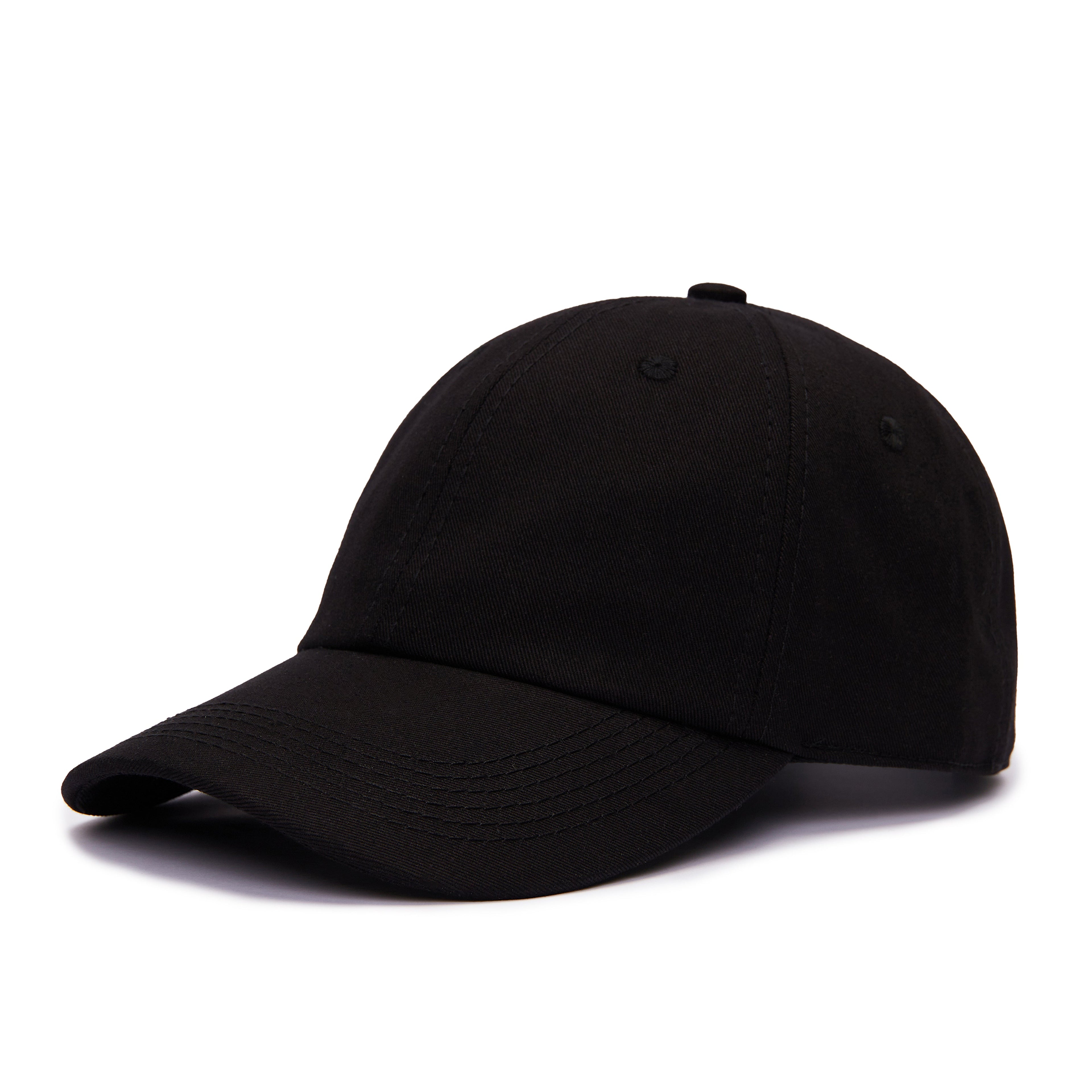 Gorra Soft Black de Algodón Pima