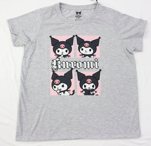 Polo Básico MC Negro Kuromi Niña