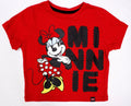 Polo Básico Manga Corta Minnie Mouse Niña Color Rojo