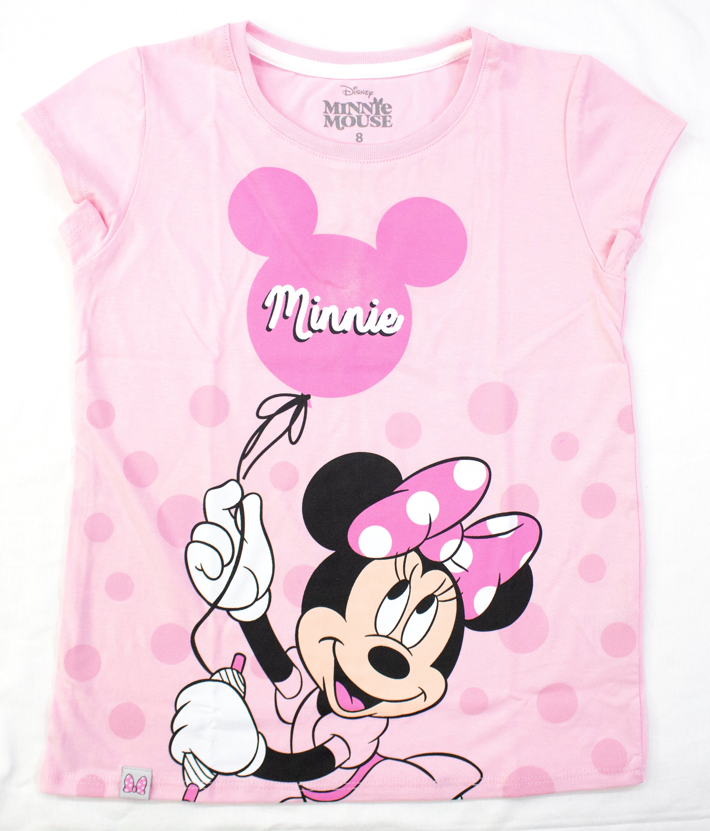 Polo Básico MC Rosado Minnie Mouse