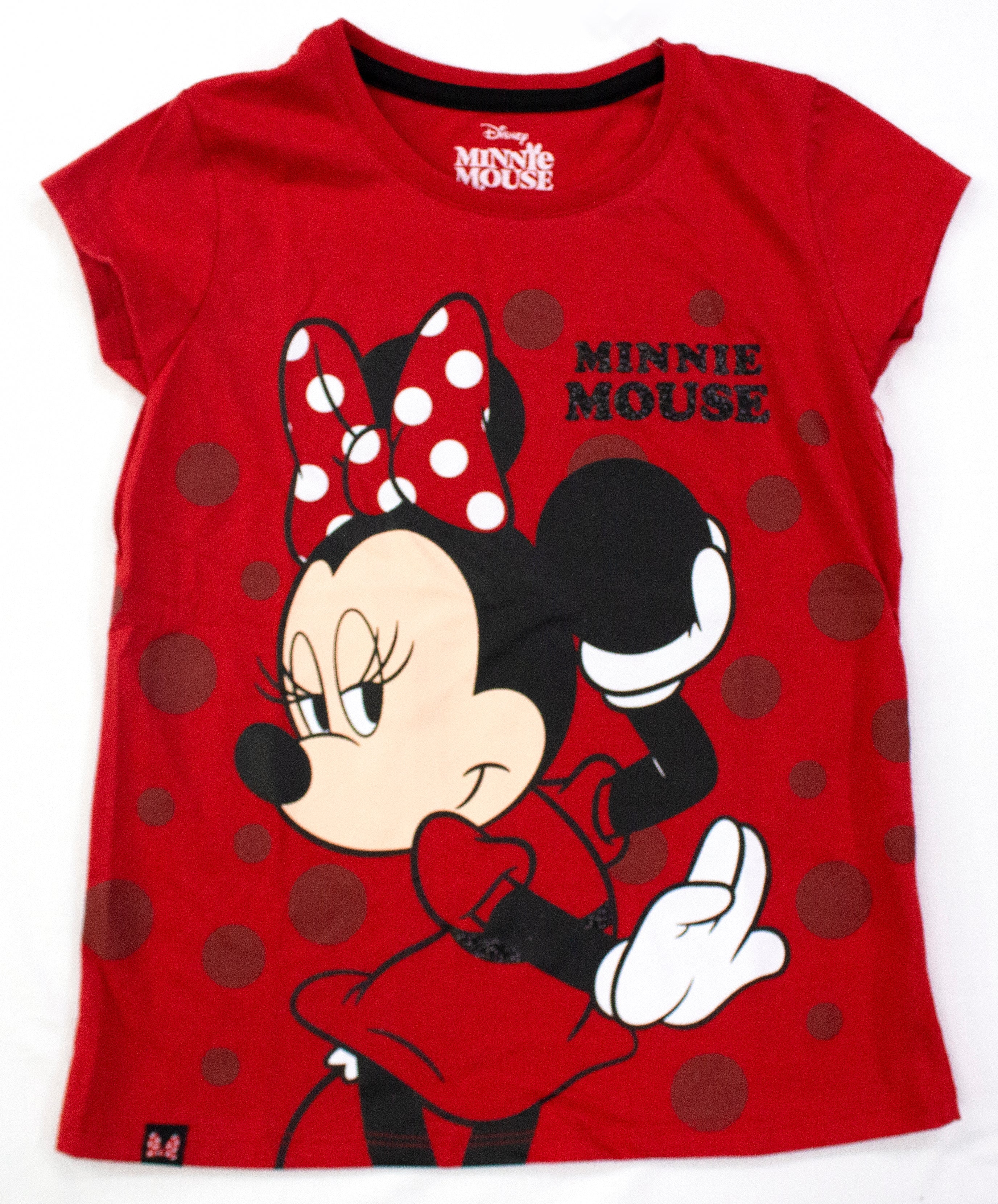 Polo Básico MC Rojo Minnie Mouse