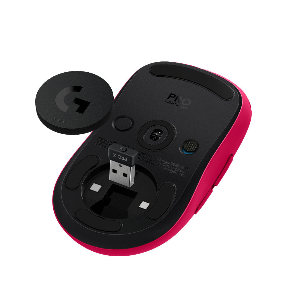 Mouse Logitech G PRO 2 Lightspeed Wireless Hero 2 44K Lightforce Lightsync RGB Color Magenta