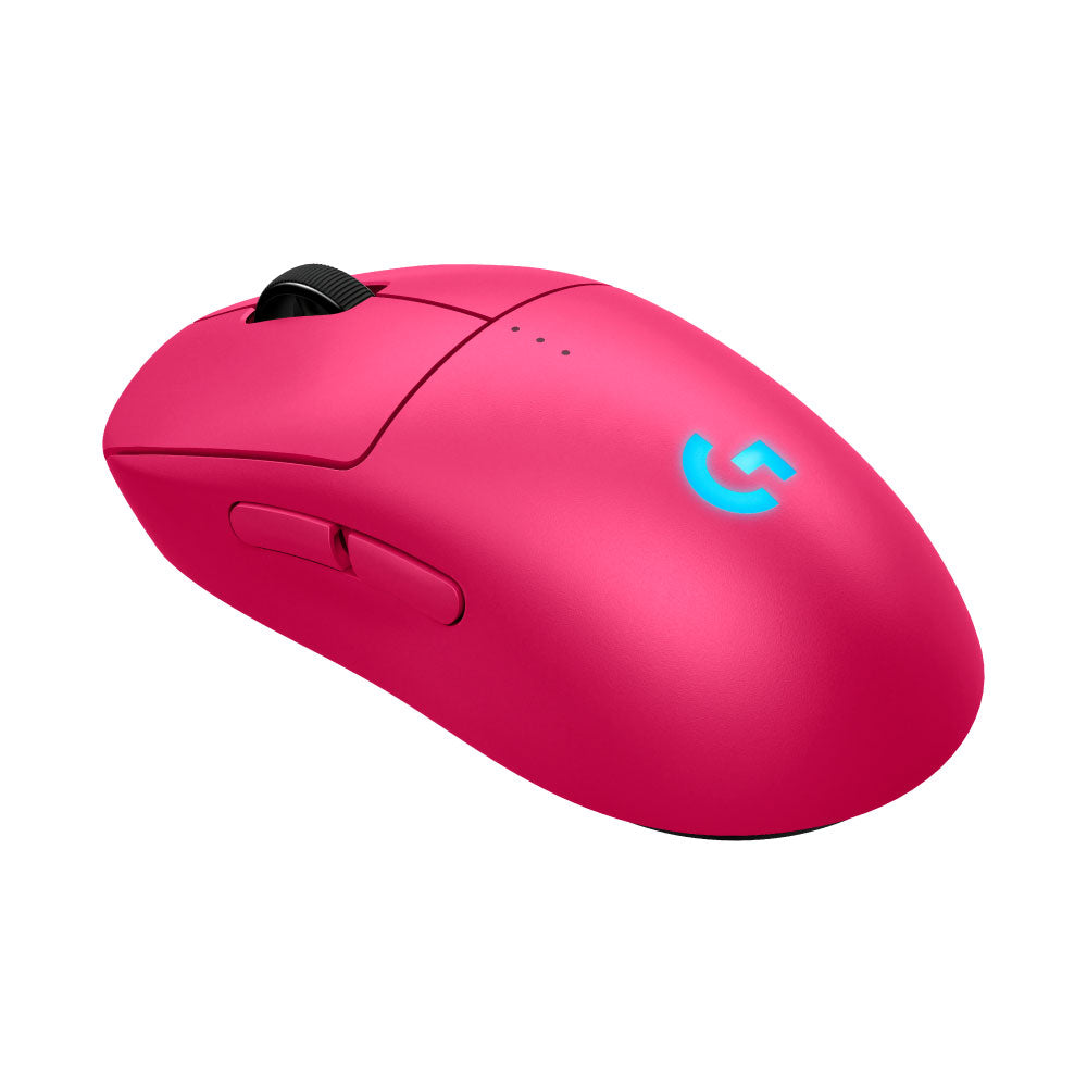 Mouse Logitech G PRO 2 Lightspeed Wireless Hero 2 44K Lightforce Lightsync RGB Color Magenta