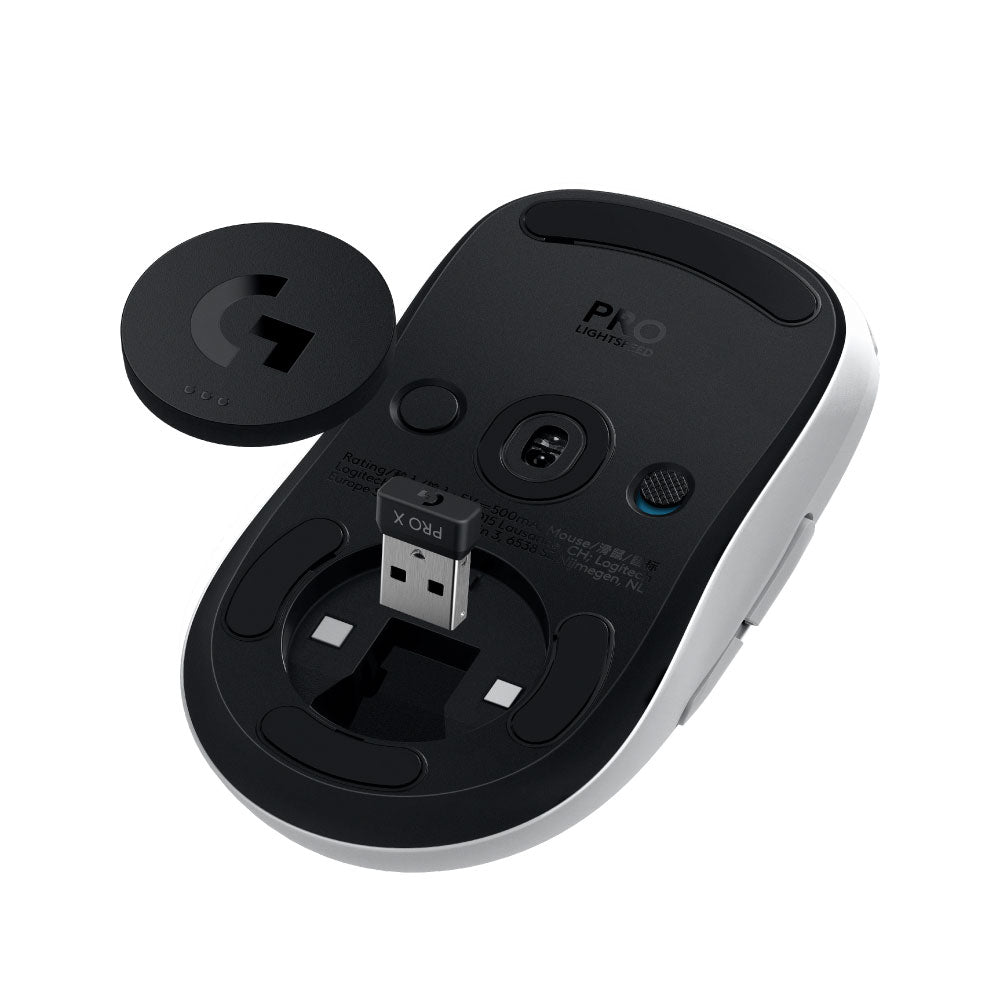 Mouse Logitech G PRO 2 Lightspeed Wireless Hero 2 44K Lightforce Lightsync RGB Color White