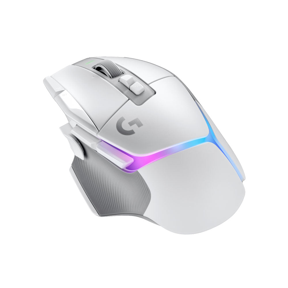 Mouse Logitech G502 X Plus Lightspeed 25K DPI Lightforce Lightsync RGB Color White