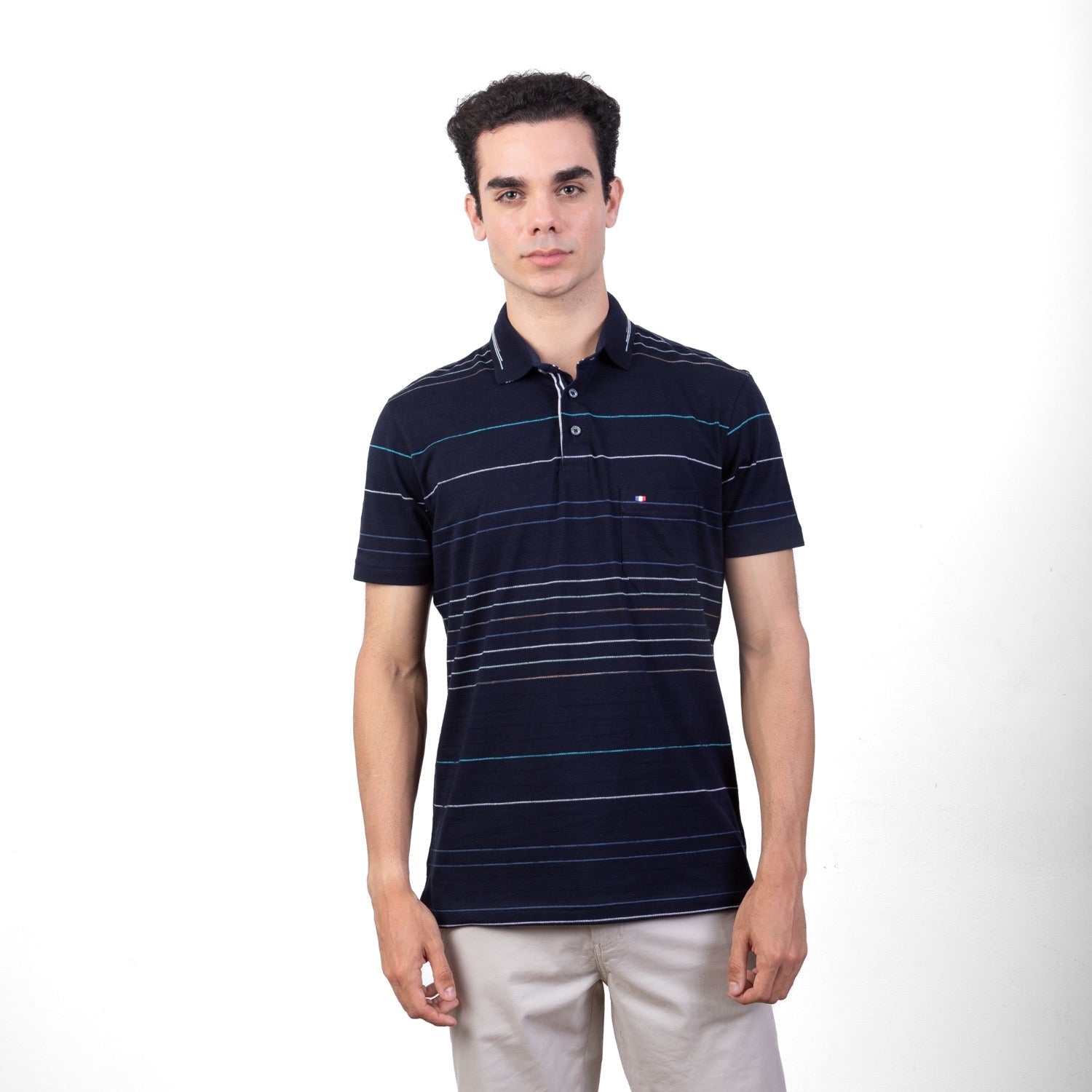 Polo Box Full Jacquard para Hombre