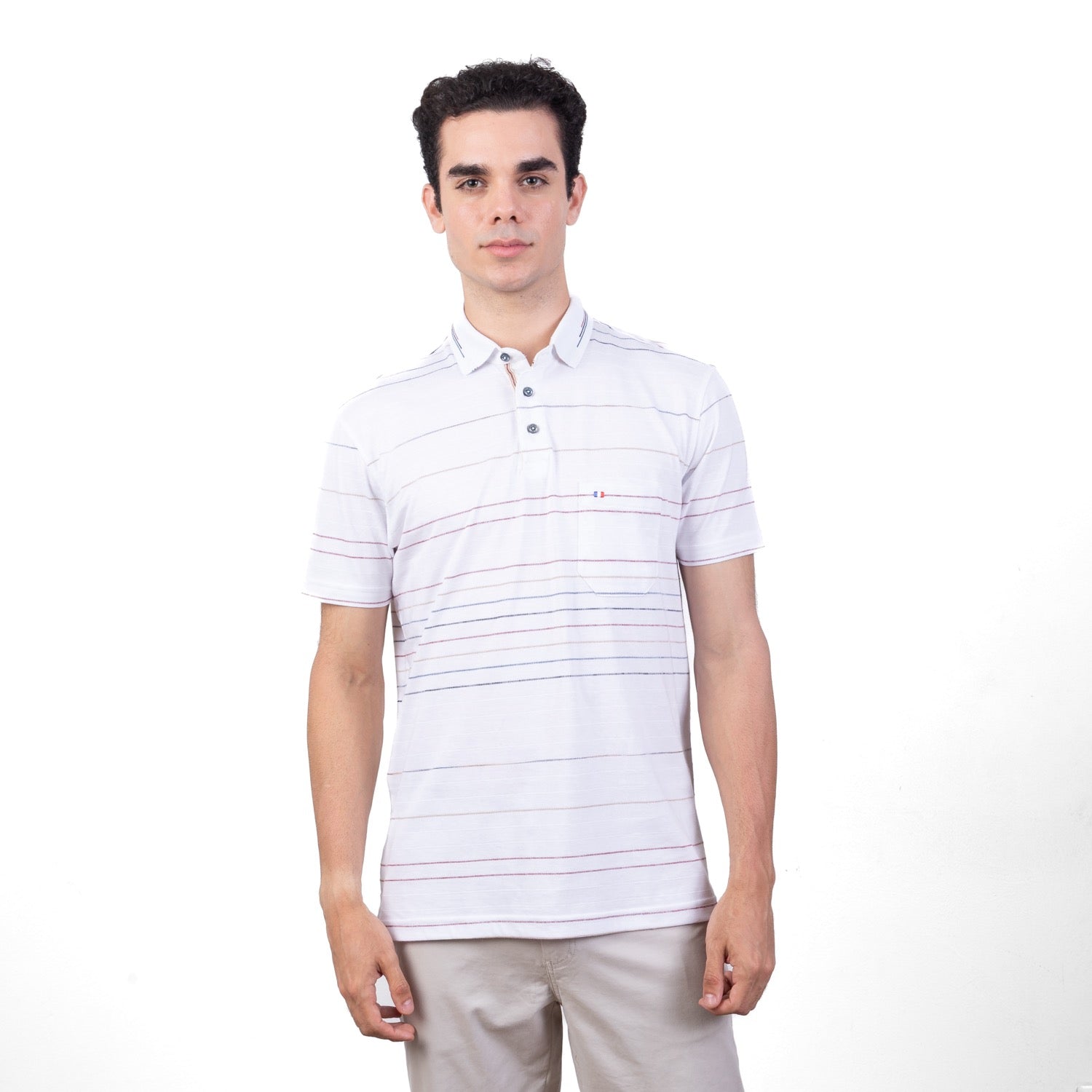 Polo Box Full Jacquard para Hombre
