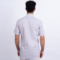Camisa de Lino Manga Corta para Hombre
