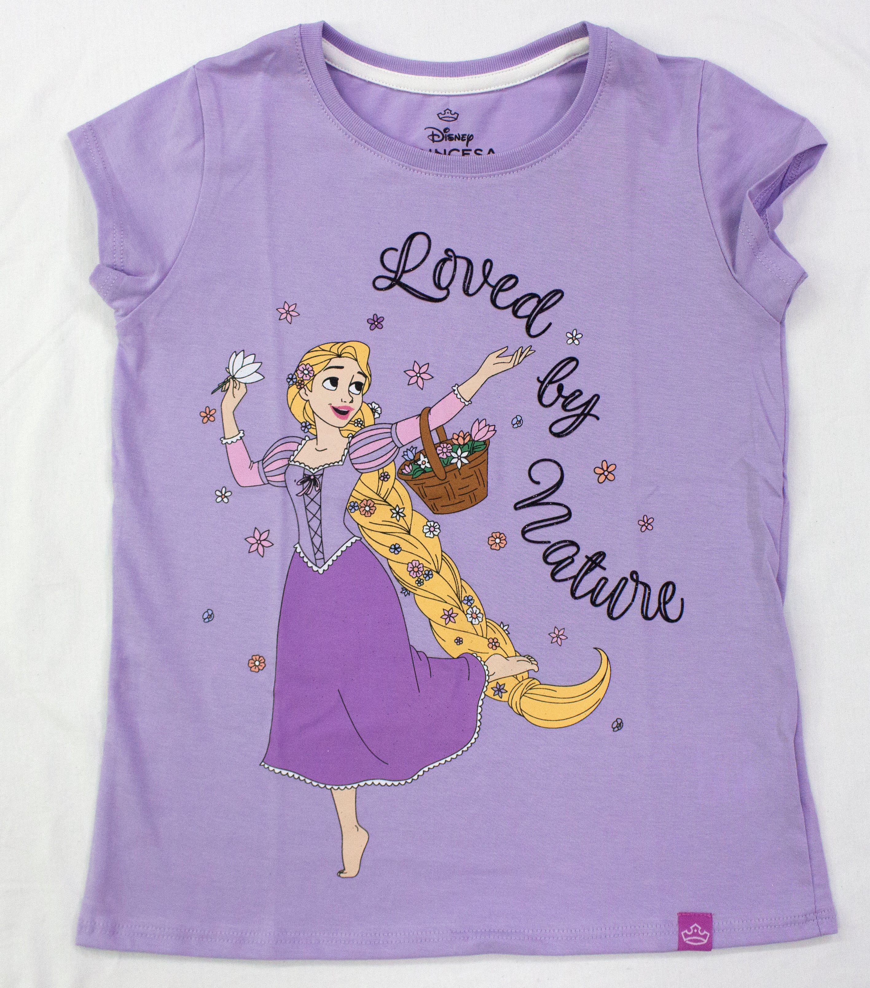 Polo Básico MC Lila Princesas