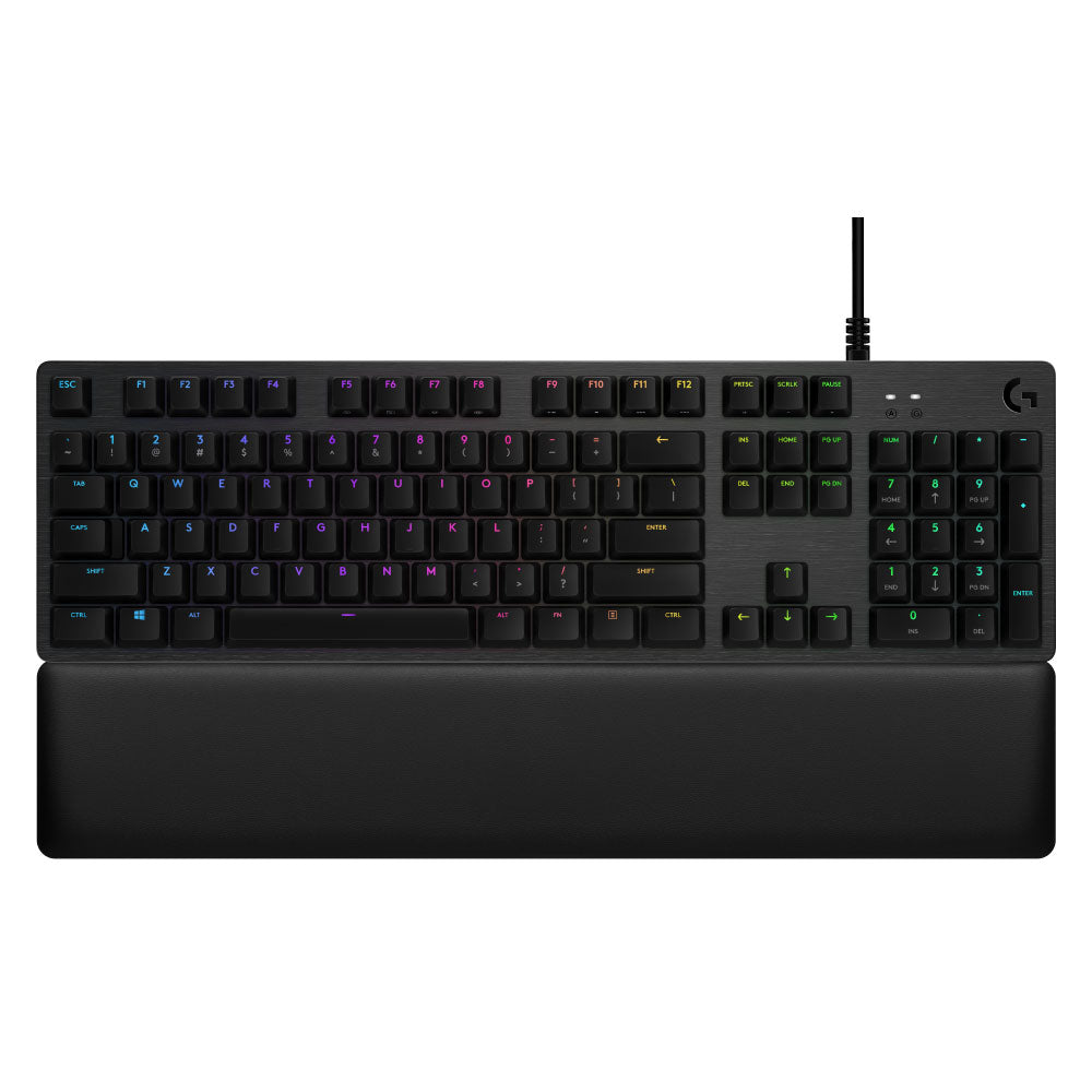 Teclado Logitech G513 Carbon Lightsync Gaming RGB Color Black