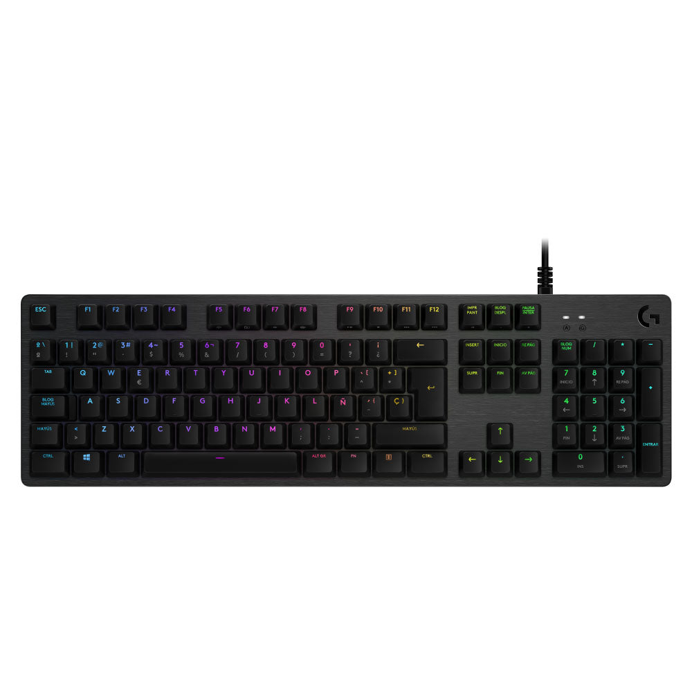 Teclado Logitech G513 Carbon Lightsync Gaming RGB Color Black