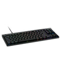 Teclado Logitech G515 TKL Wired Lightsync RGB KeyControl Color Black