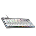 Teclado Logitech G515 TKL Wired Lightsync RGB KeyControl Color White