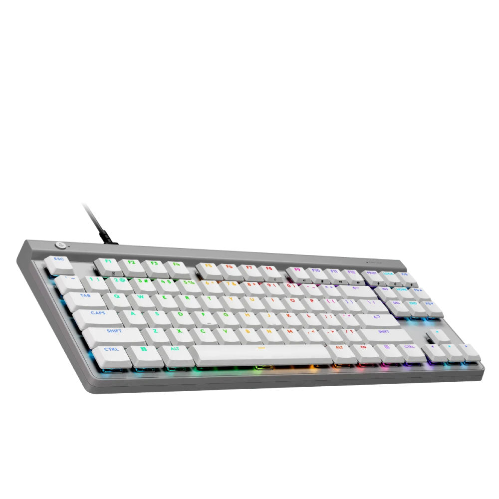 Teclado Logitech G515 TKL Wired Lightsync RGB KeyControl Color White