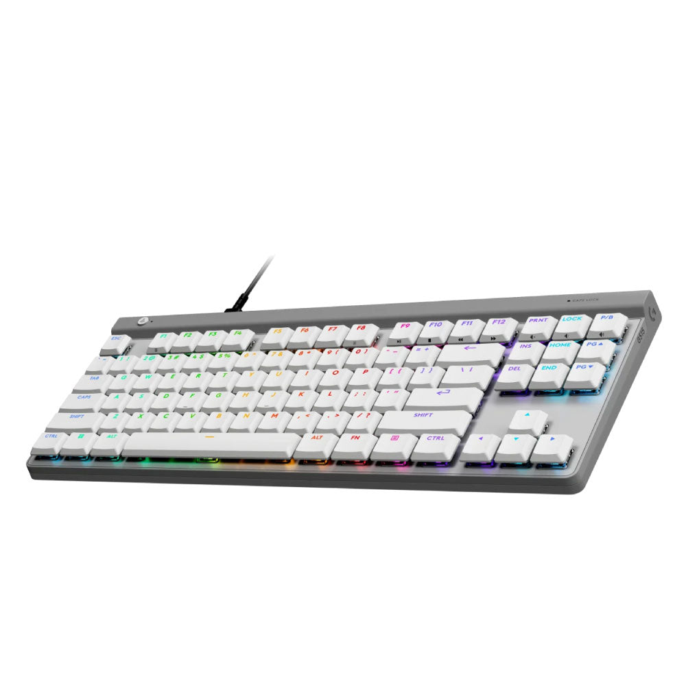 Teclado Logitech G515 TKL Wired Lightsync RGB KeyControl Color White